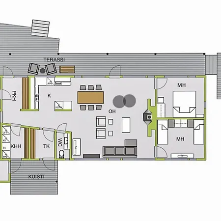 Koukunmaja By Interhome Vakantiehuis Kuusamo